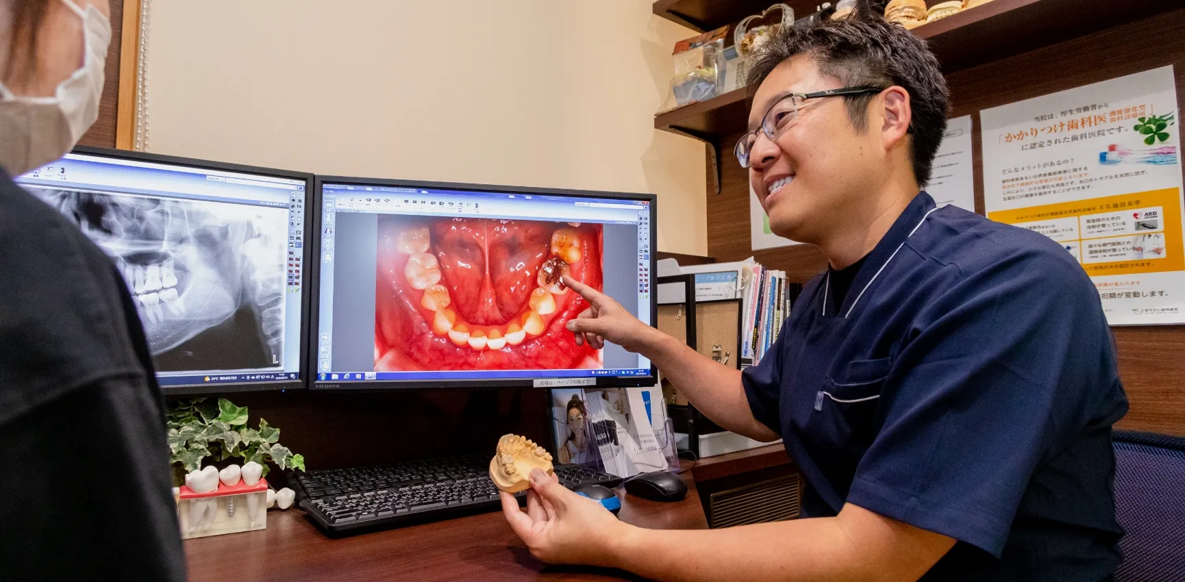 丁寧なカウンセリング